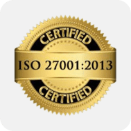 ISO 27001:2013 Information Security Certified
